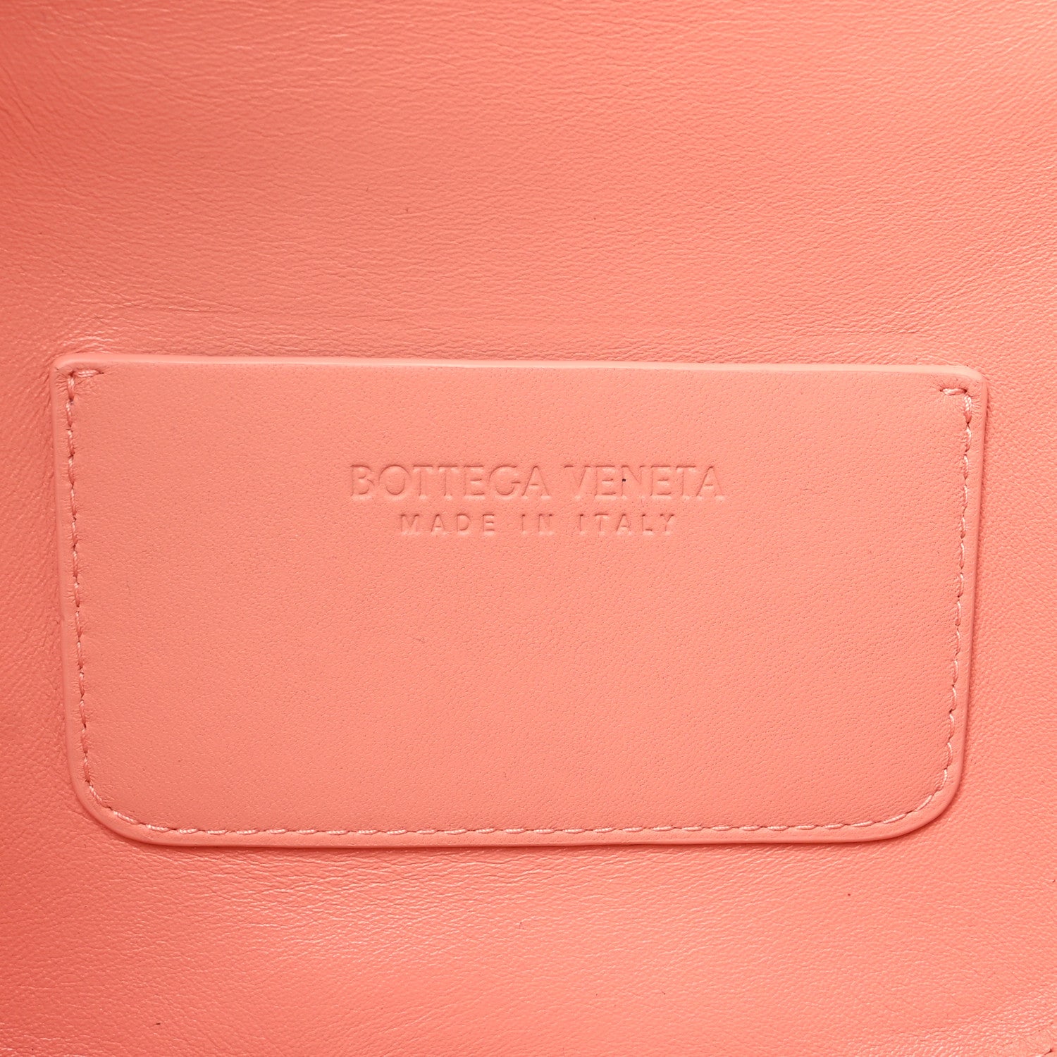 Bottega Veneta Lambskin Ostrich Feather Small Beak Triangle Flap Shoulder Bag Peachy Silver 6 of 9