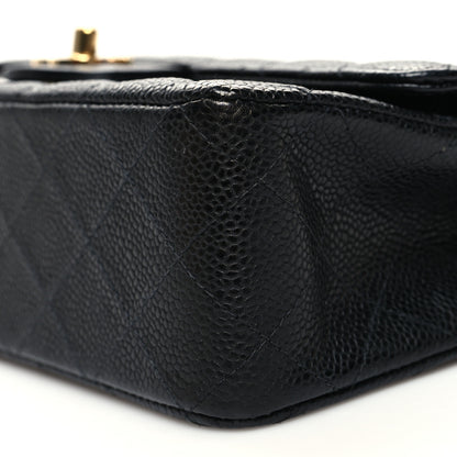 Chanel Caviar Quilted Medium Double Flap Black 10 of 10