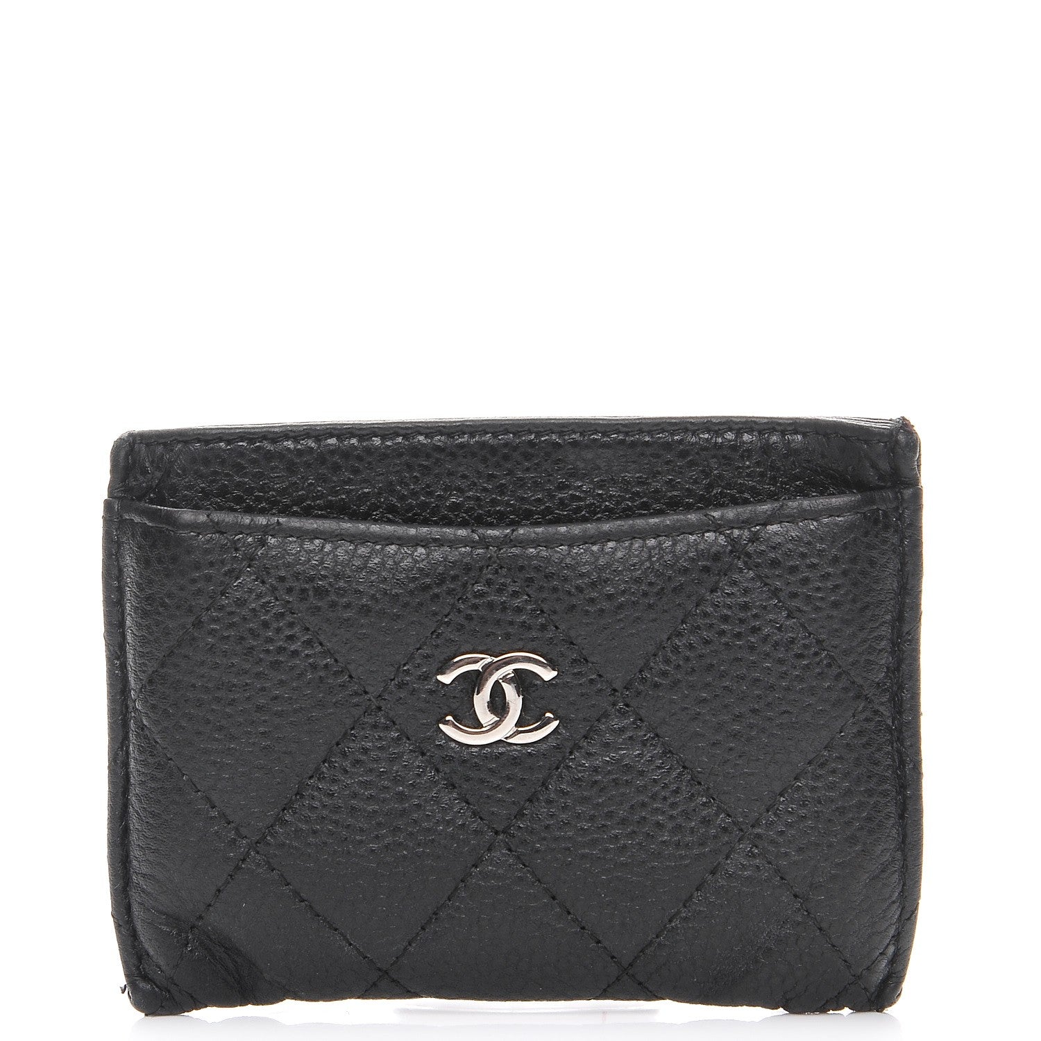 Chanel Caviar Quilted Card Holder Black 1 of 11