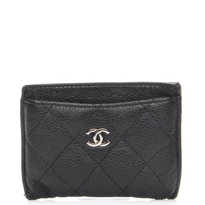 Chanel Caviar Quilted Card Holder Black 1 of 11