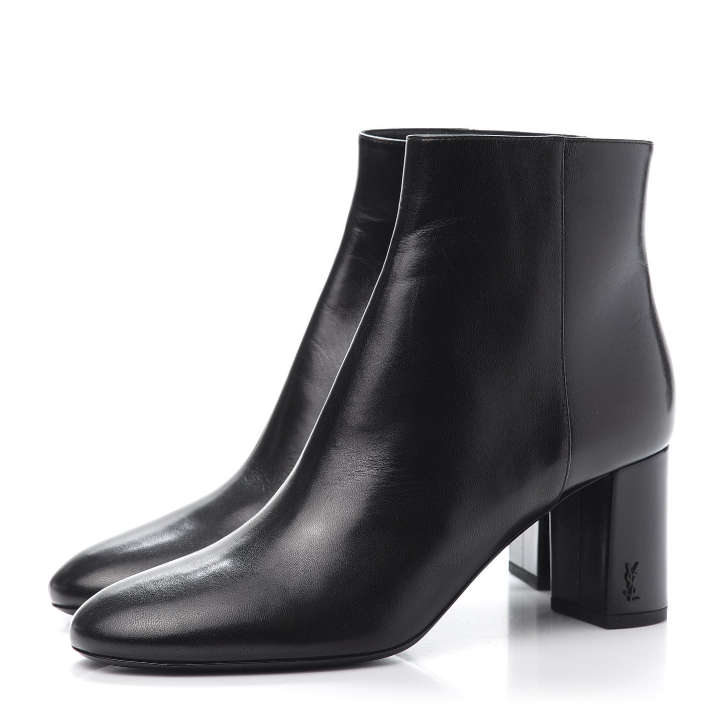 Nappa Loulou Ankle Zip Boot 39.5 Black