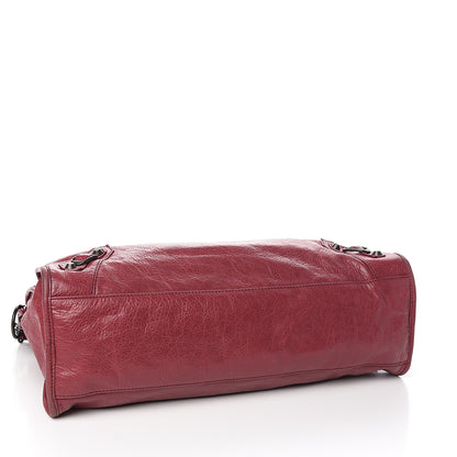 Balenciaga Agneau Classic Hardware City Cassis 4 of 12