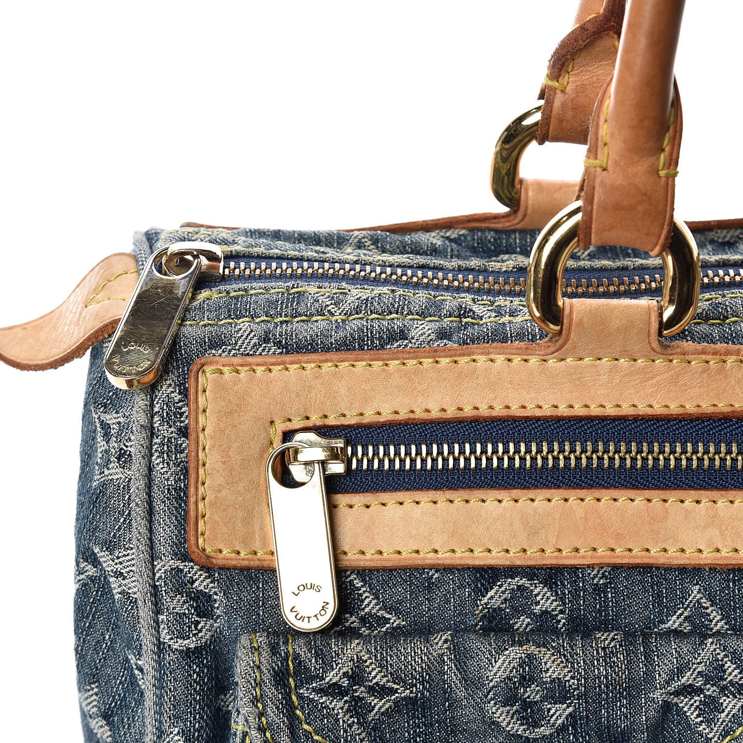 Monogram Denim Neo Speedy Blue