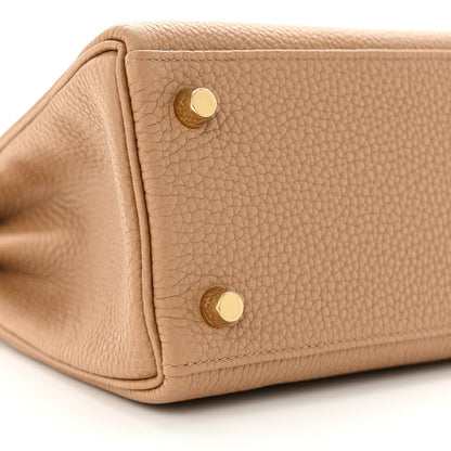 Hermes Togo Kelly Retourne 25 Chai 9 of 11