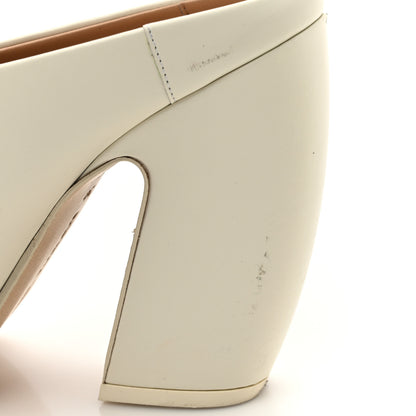 Bottega Veneta Calfskin Tex Mules 39 White 12 of 15