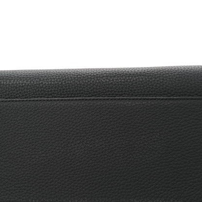 The Row Matte Grained Calfskin Margaux Shoulder 12 Black 10 of 10