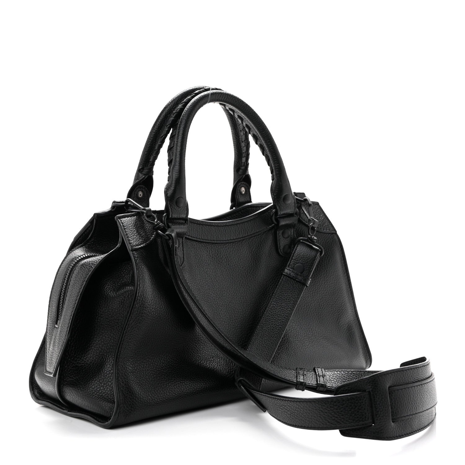Balenciaga Grained Calfskin Neo Classic Black Hardware S City Black 3 of 12