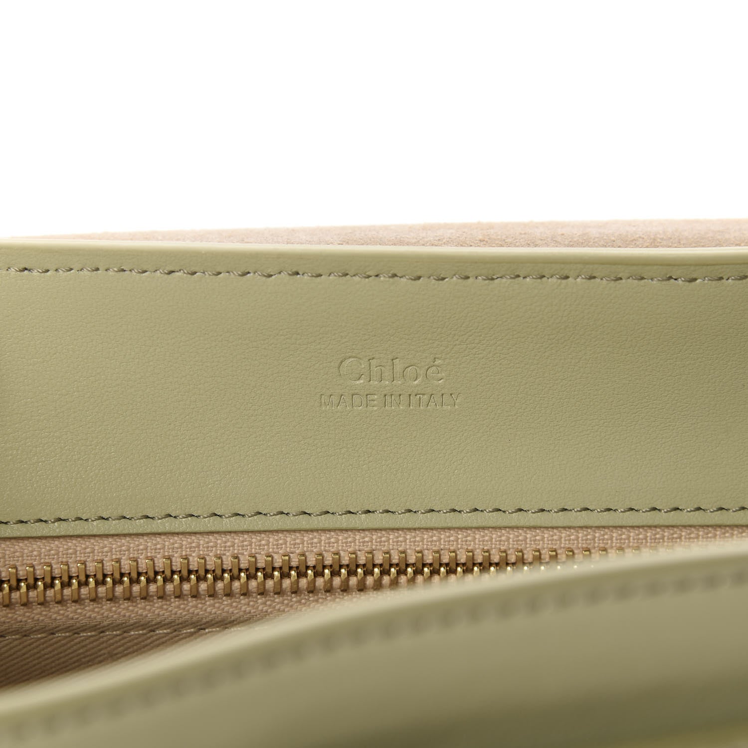 Chloe Calfskin Mini Tess Day Bag Light Eucalyptus 9 of 11