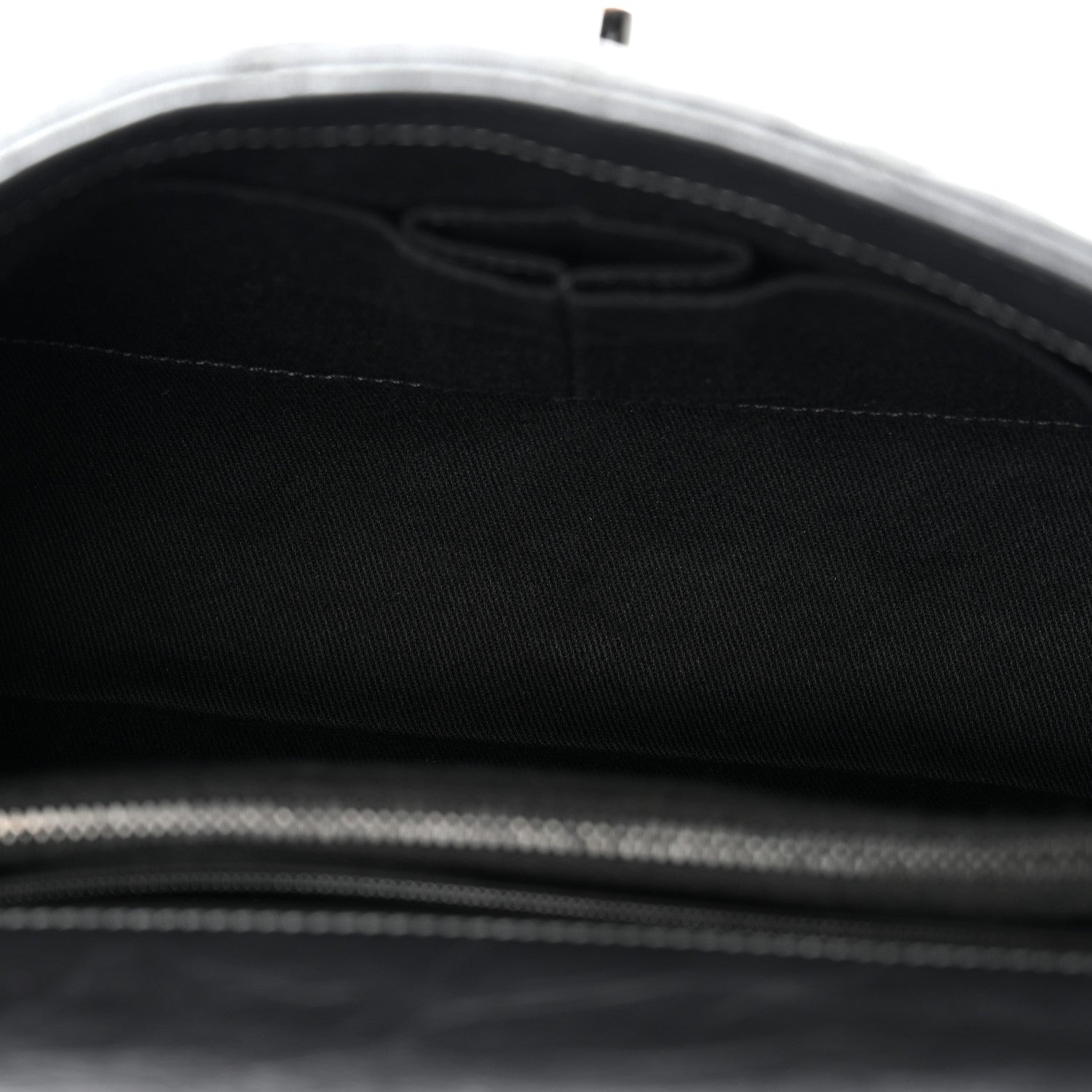 Chanel Metallic Aged Calfskin Quilted Small Coco Handle Flap Charcoal 5 of 10