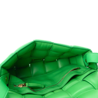 Bottega Veneta Nappa Maxi Intreccio Padded Cassette Crossbody Bag Grass 5 of 11