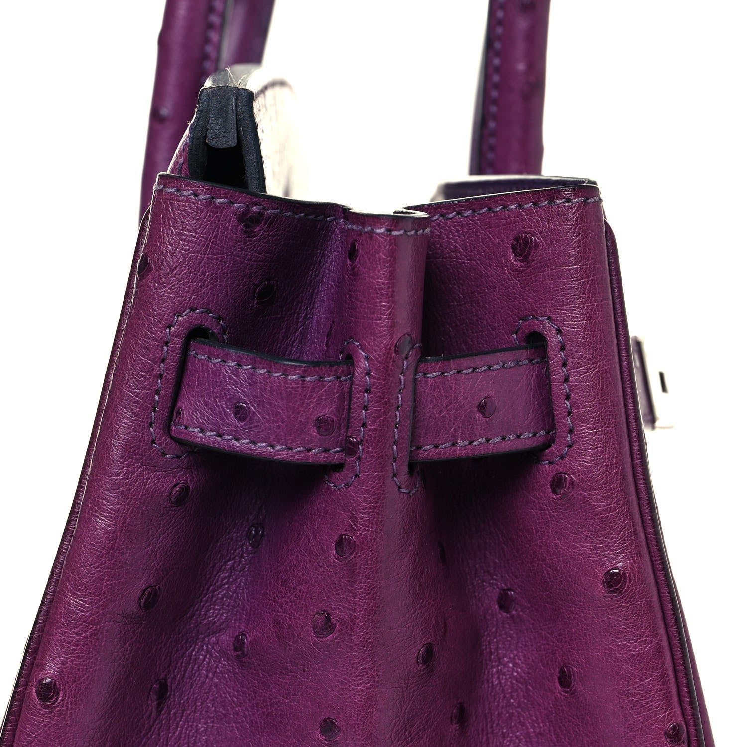 Hermes Ostrich Birkin 30 Violine 14 of 31