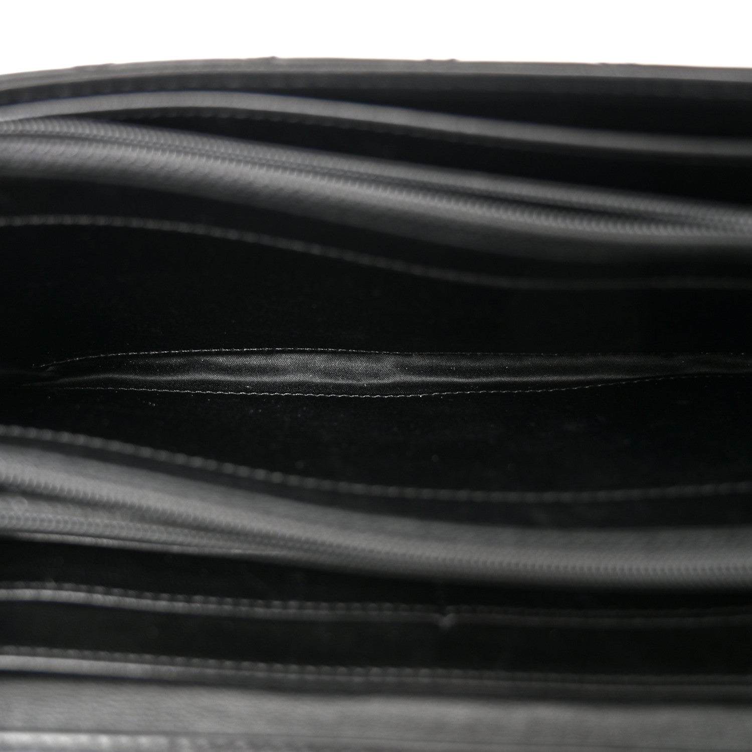 Chanel Lambskin Quilted East West Flap Clutch  Black 4 of 9