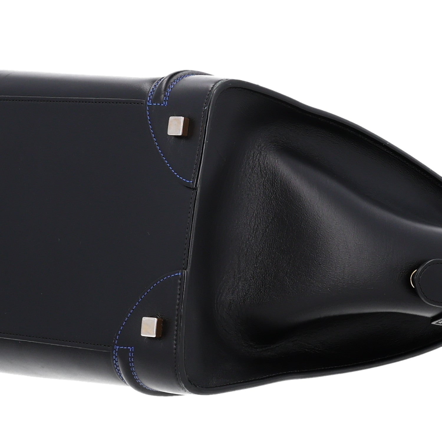 Celine Smooth Calfskin Multicolor Double Stitching Micro Luggage Black 10 of 10