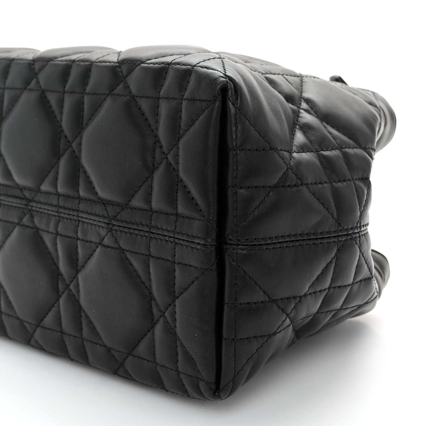 Calfskin Macrocannage Small Toujours Black