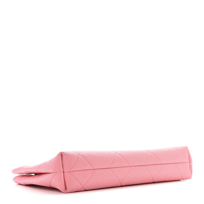 Chanel Caviar Quilted A Real Catch Clutch Pink 4 of 13