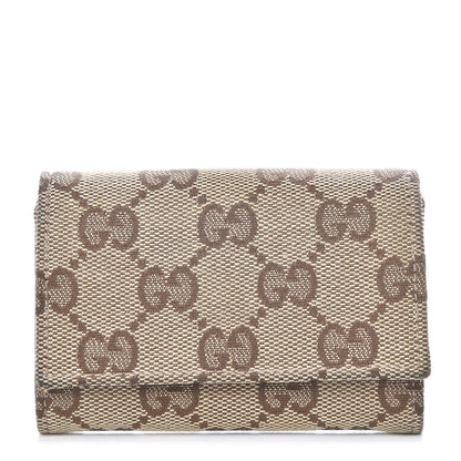 Gucci Monogram Coin Purse Wallet 1 of 8