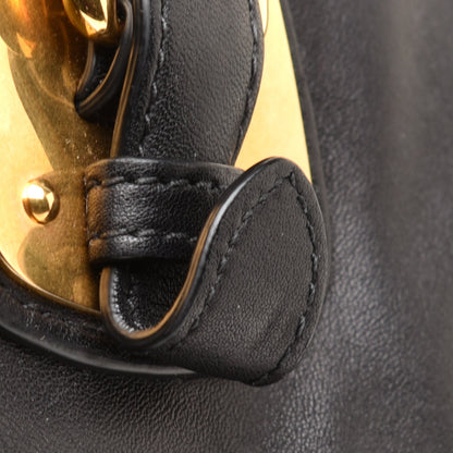 Prada Soft Calfskin Shopping Tote Black 10 of 10