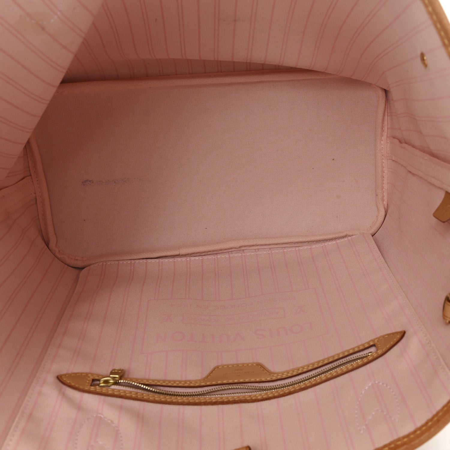 Louis Vuitton Damier Azur Neo Neverfull MM Rose Ballerine 6 of 13