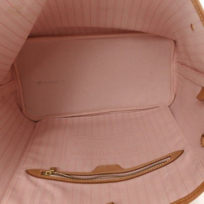 Louis Vuitton Damier Azur Neo Neverfull MM Rose Ballerine 6 of 13