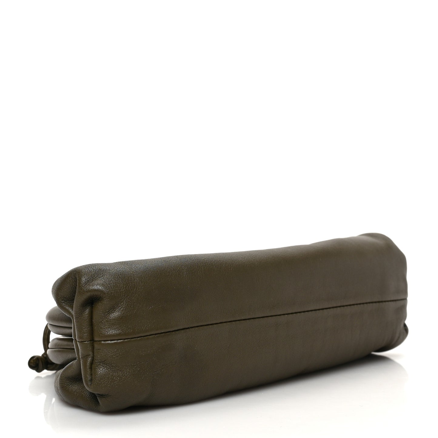 Butter Calfskin The Mini Pouch Kaki Fondente
