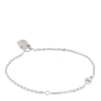 Louis Vuitton Sterling Silver Lockit Bracelet 2 of 5