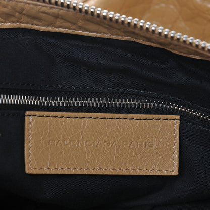 Balenciaga Agneau Giant 12 Silver Hardware Work Beige Nougatine 6 of 7