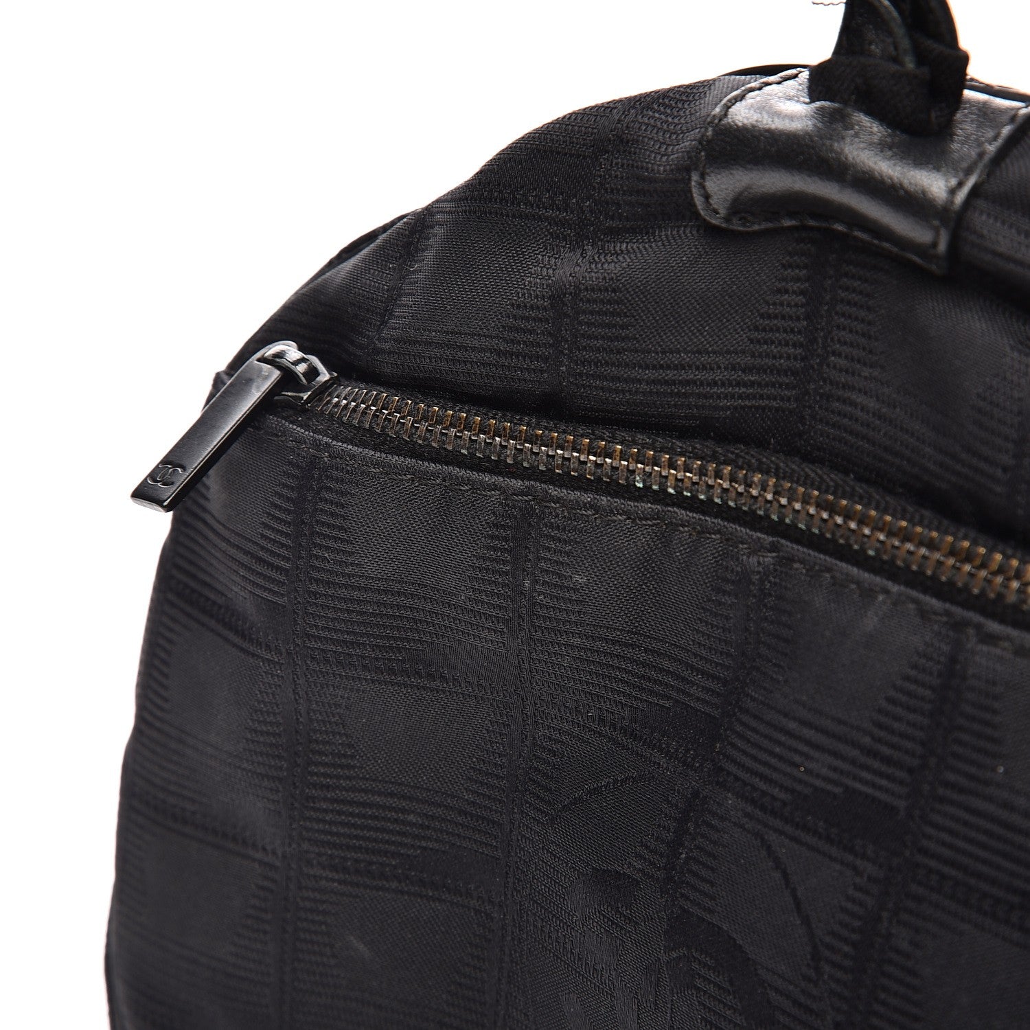 Chanel Nylon Travel Duffle Black 10 of 11