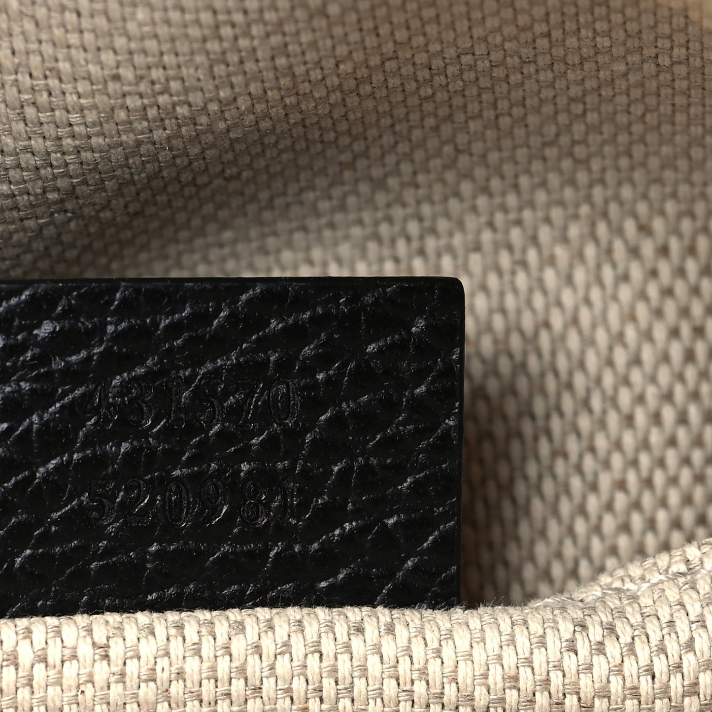 Pebbled Calfskin Soho Chain Backpack Black