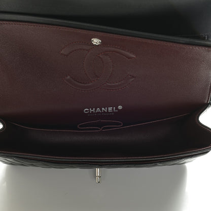 Chanel Lambskin Quilted Medium Double Flap Black 5 of 7