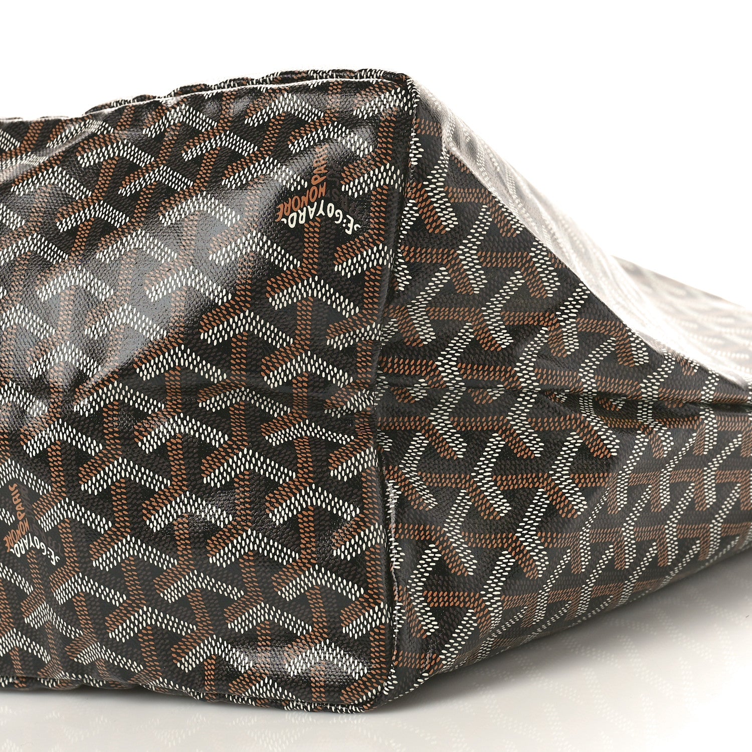 Goyard Goyardine Saint Louis GM Black Gold 9 of 9