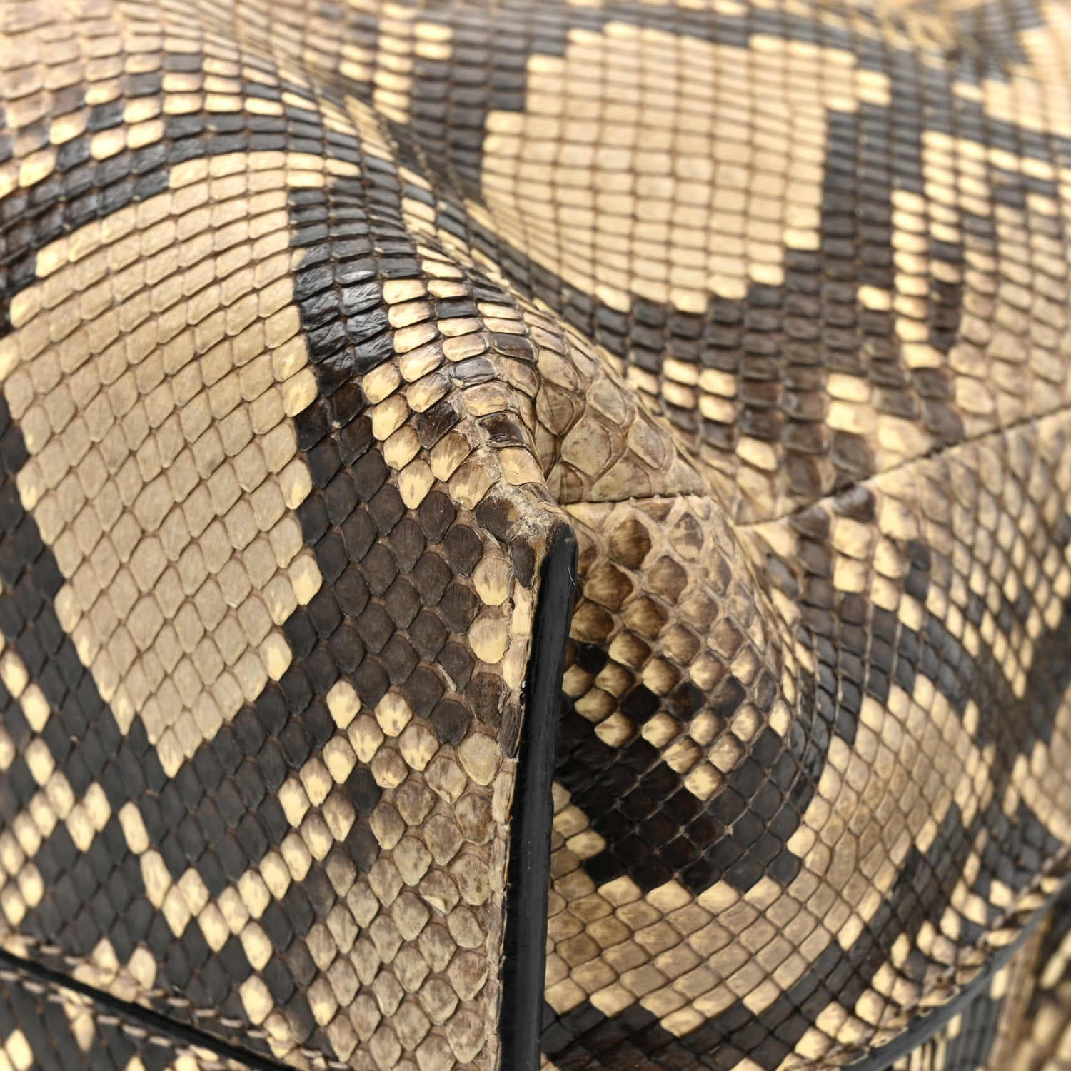 Loewe Snakeskin Flamenco Knot Bag Black 12 of 12