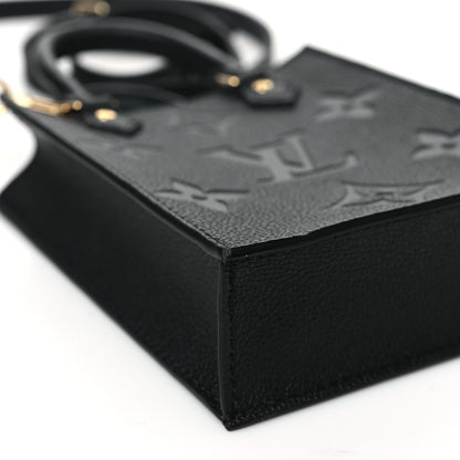 Louis Vuitton Empreinte Monogram Giant Petit Sac Plat Black 8 of 11