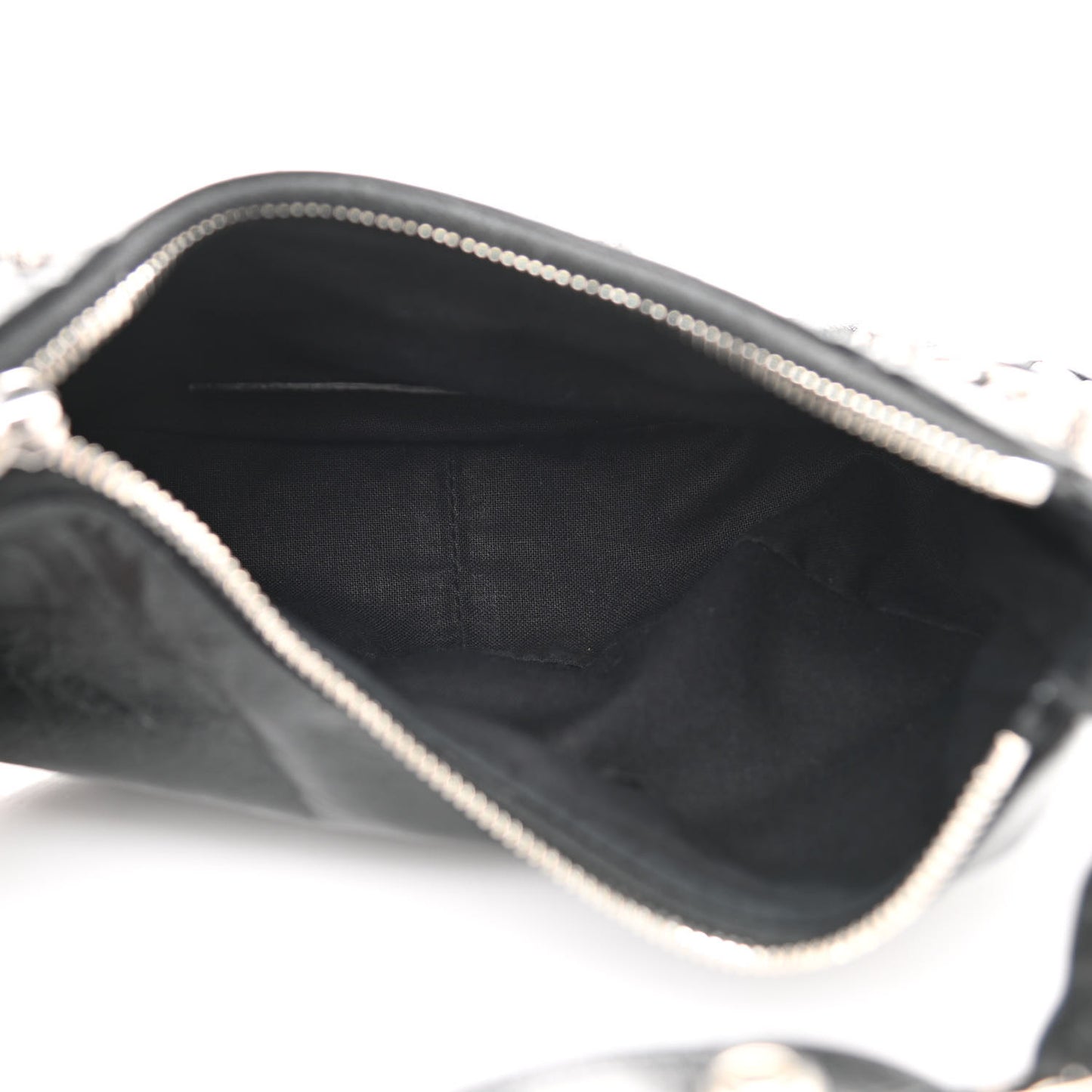 Agneau Arena Le Cagole Shoulder Bag XS Black