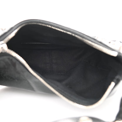 Balenciaga Agneau Arena Le Cagole Shoulder Bag XS Black 5 of 10