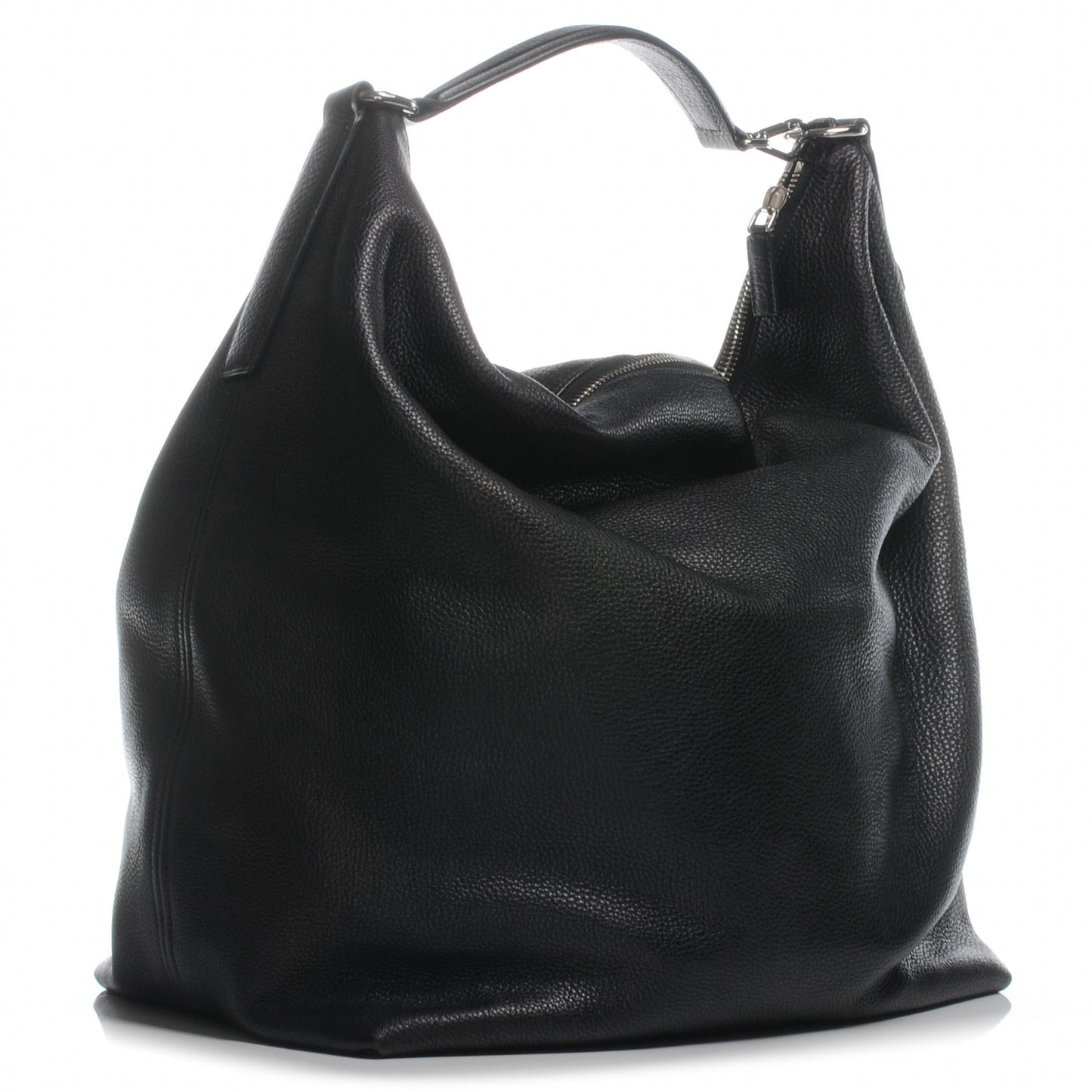 Vitello Daino Hobo Nero Black