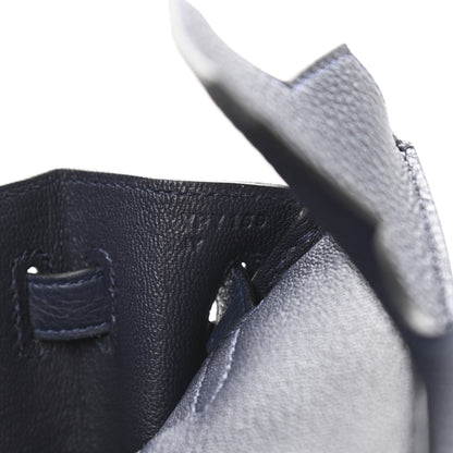 Hermes Togo Birkin 25 Bleu Nuit 7 of 11