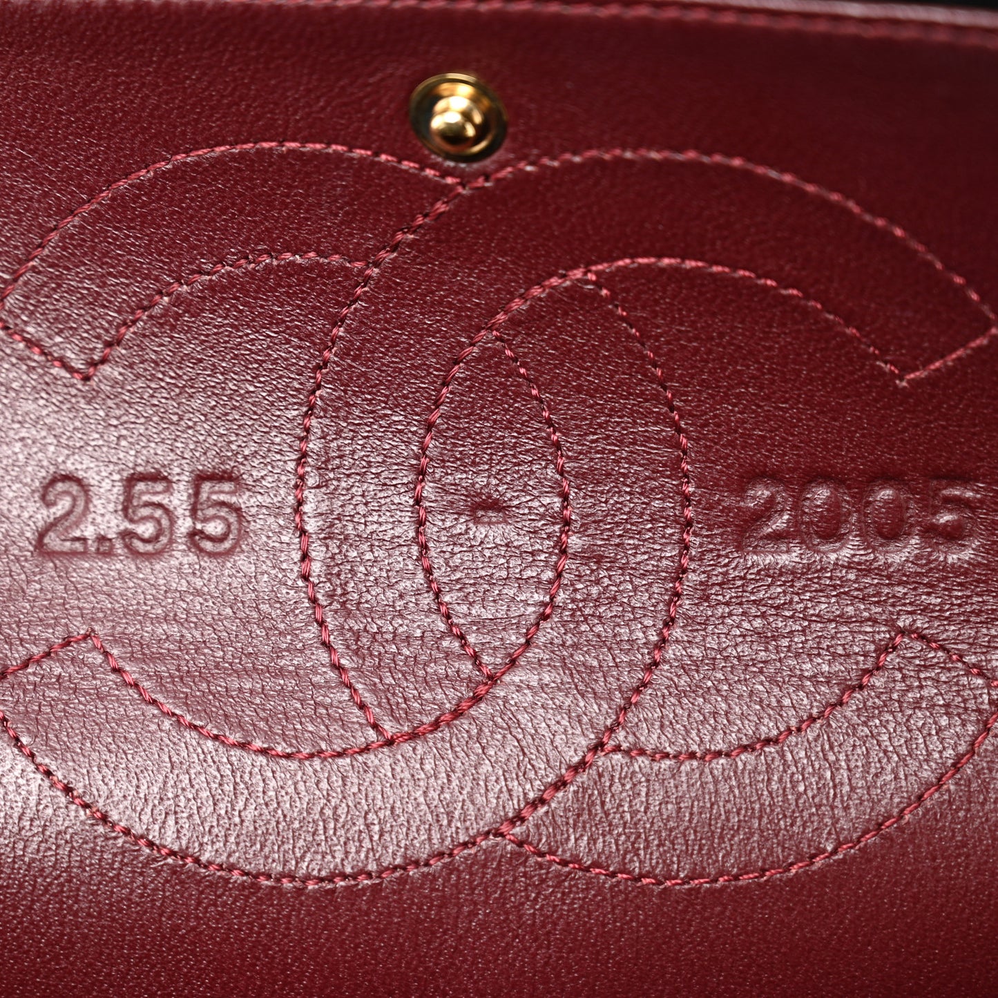 Aged Calfskin Quilted 50th Anniversary 2.55 Reissue 226 Flap Black