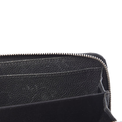 Chanel Caviar Outdoor Ligne Zip Coin Purse Wallet Black 15 of 15