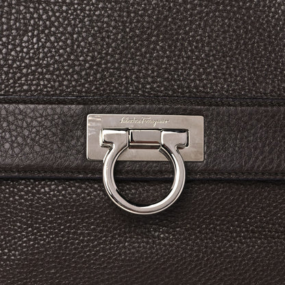 Salvatore Ferragamo Calfskin Sofia Shoulder Bag Brown 8 of 11