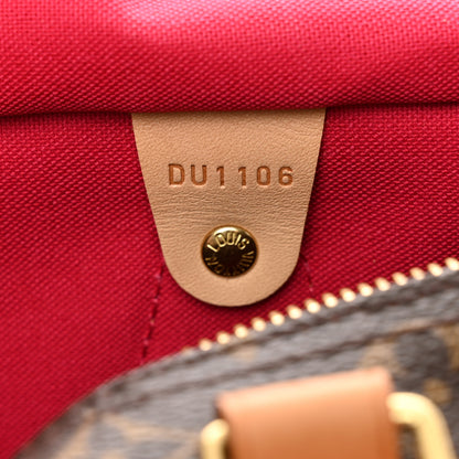 Louis Vuitton Monogram Bay Speedy 30 Rose Ballerine Poppy 8 of 10