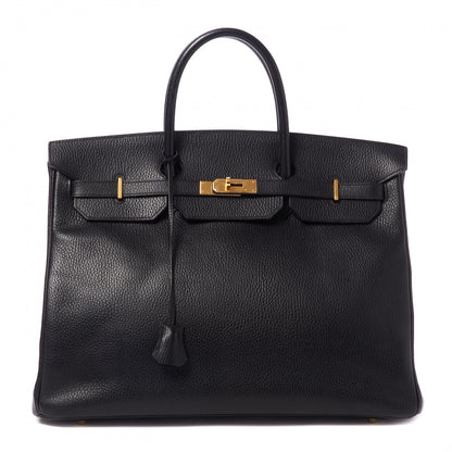 Hermes Ardennes Birkin 40 Black 1 of 28