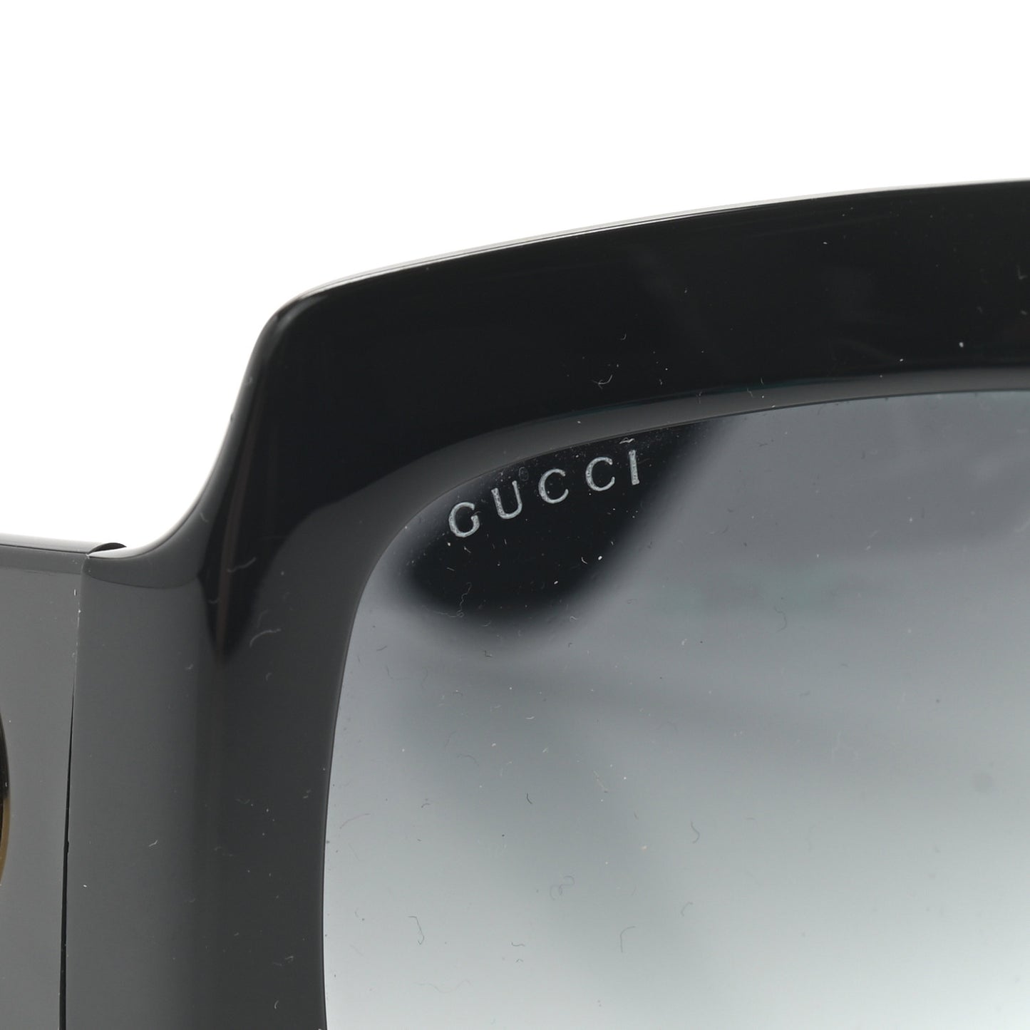 Acetate Square Frame Sunglasses GG0053S Black