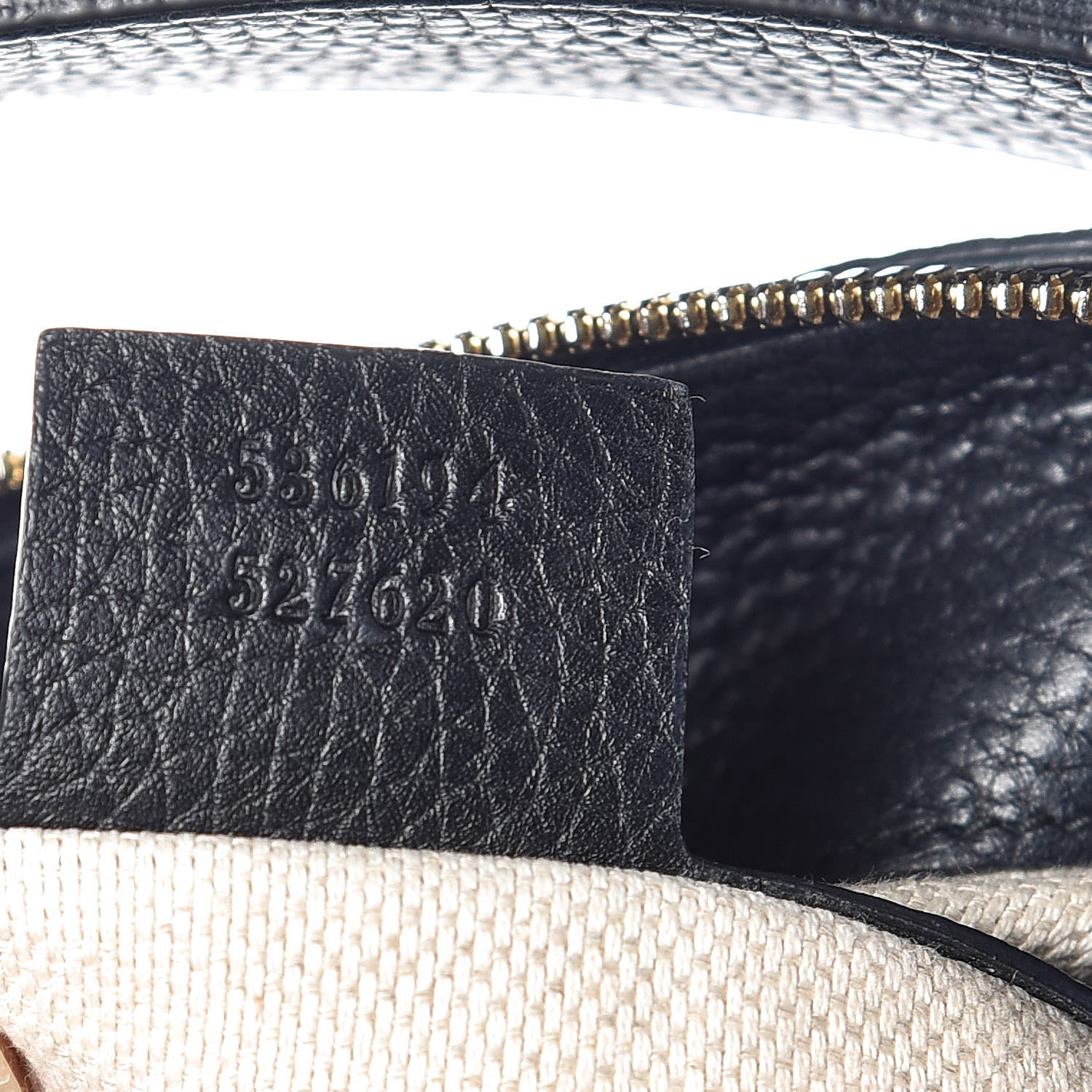 Gucci Pebbled Calfskin Large Soho Hobo Black 9 of 9