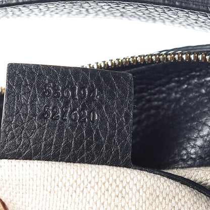 Gucci Pebbled Calfskin Large Soho Hobo Black 9 of 9