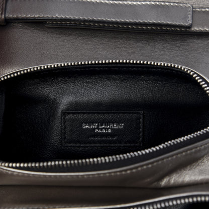 Saint Laurent Metallic Lambskin Diamond Quilted Monogram Angie Chain Bag Pimbo 9 of 11