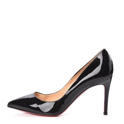 Christian Louboutin Patent Pigalle 85 Pumps 38.5 Black 1 of 10