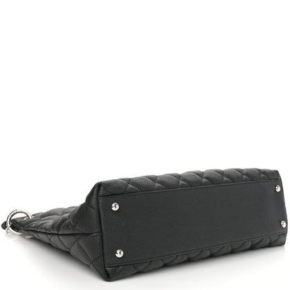 Chanel Caviar Quilted Easy Zip Tote Black 4 of 11