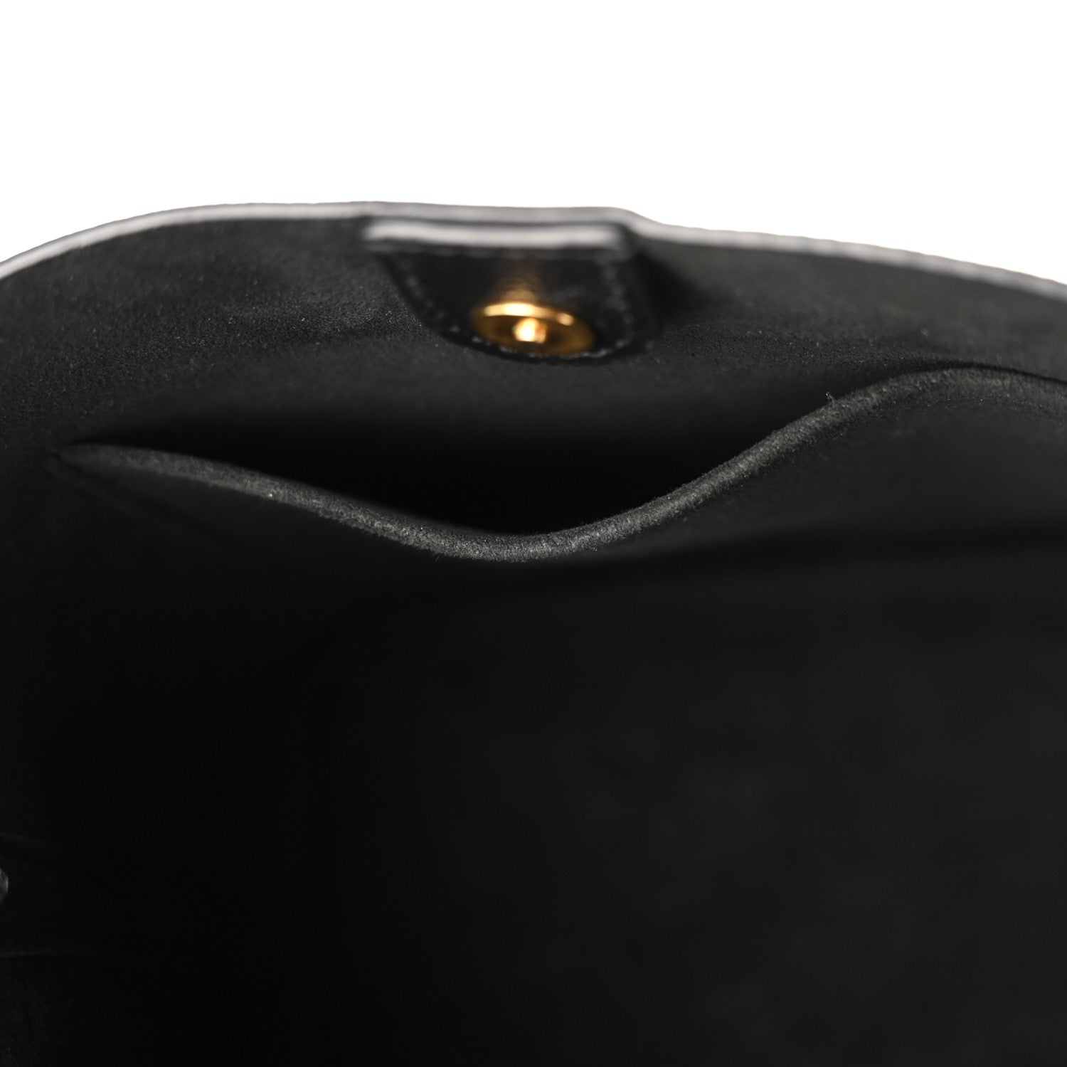 Louis Vuitton Calfskin Lock and Walk Bucket Black 12 of 12