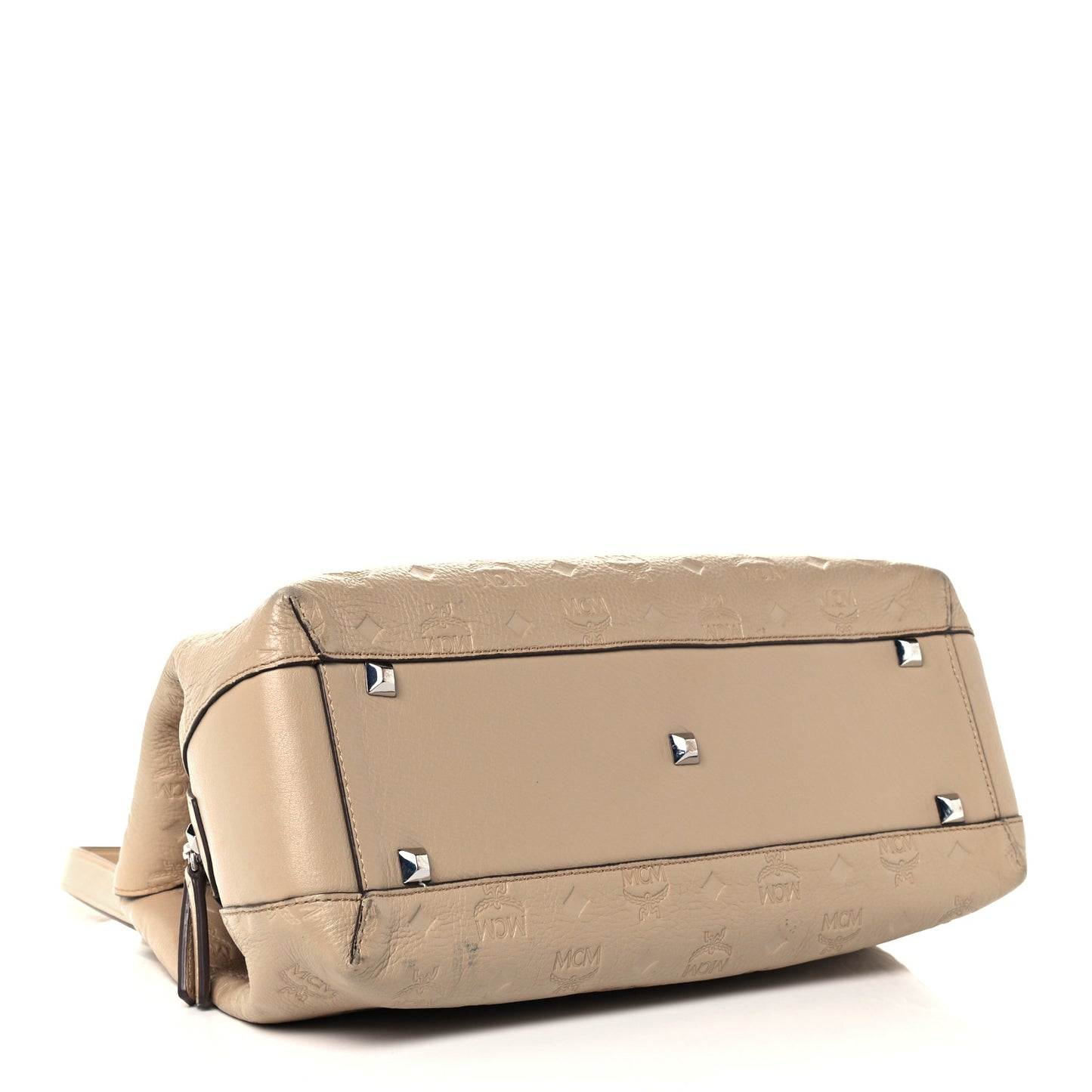 Calfskin Ottomar Monogram Essential Hobo New Beige