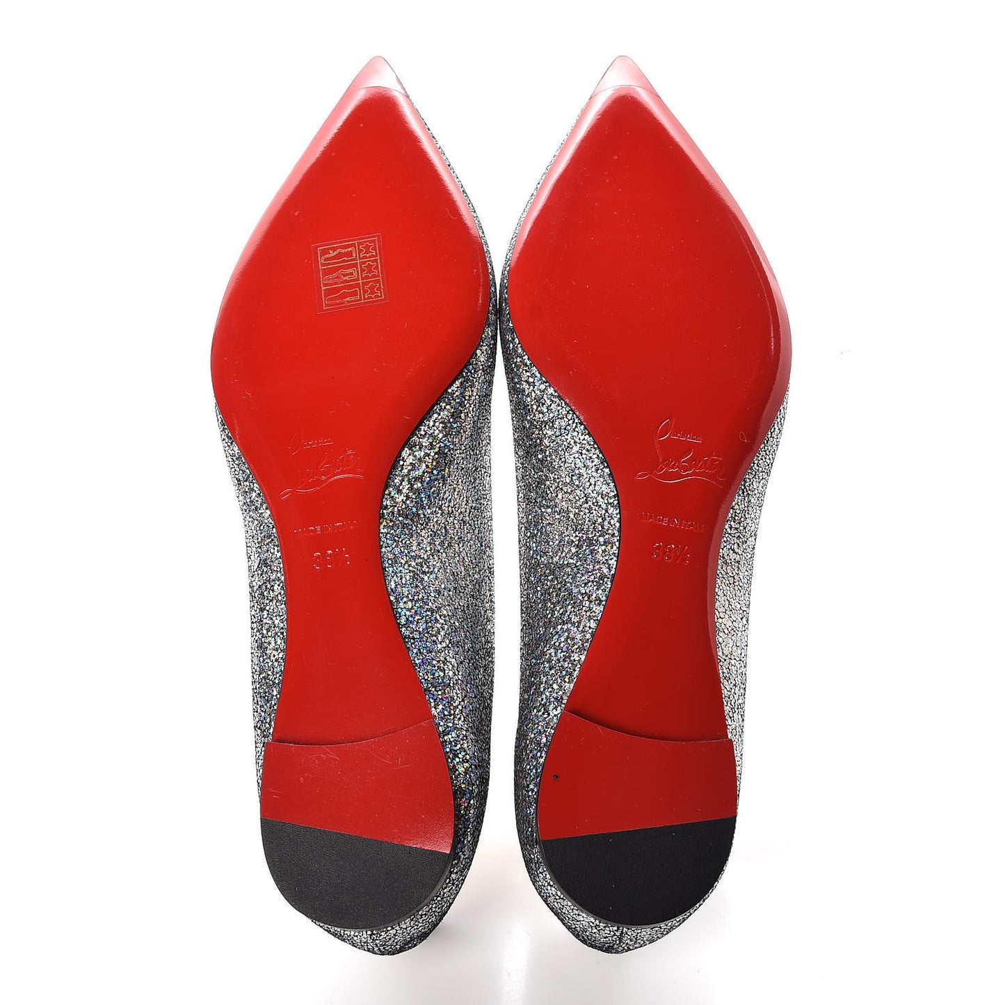 Nappa Mica Ballalla Flats 38.5 Silver